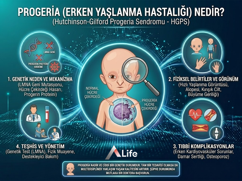 Progeria (Erken Yaşlanma Hastalığı) Nedir?