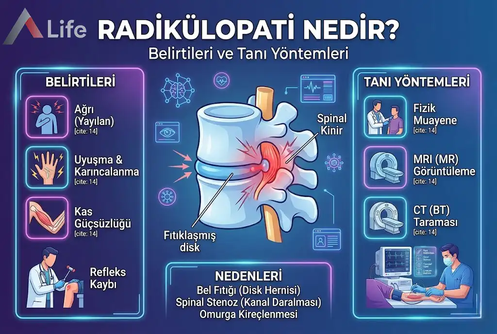 Radikülopati Nedir? Belirtileri ve Tanı Yöntemleri