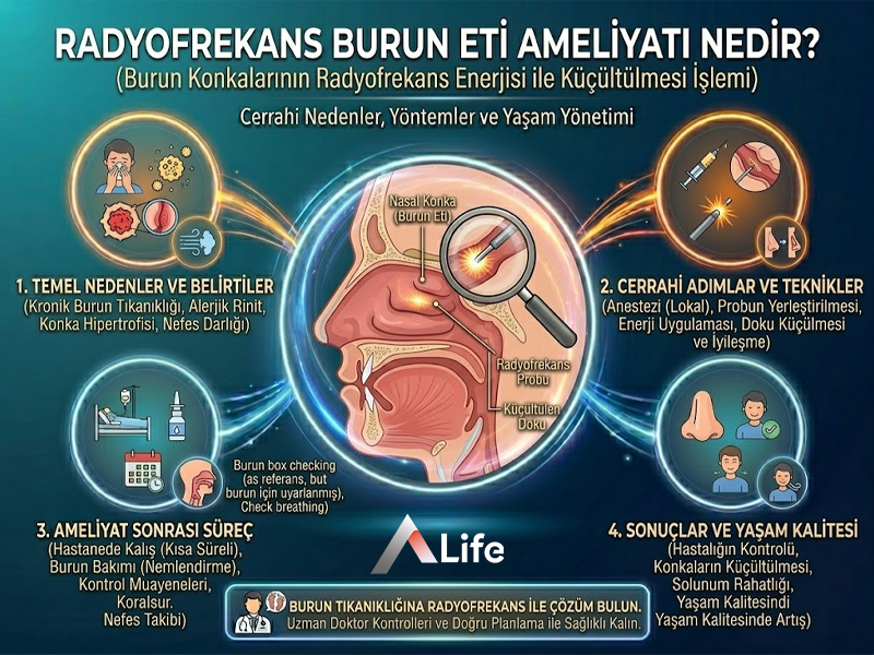 Radyofrekans Burun Eti Ameliyatı