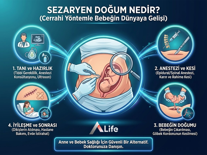 Sezaryen Doğum Nedir? Sezaryen Doğum Nasıl Yapılır?