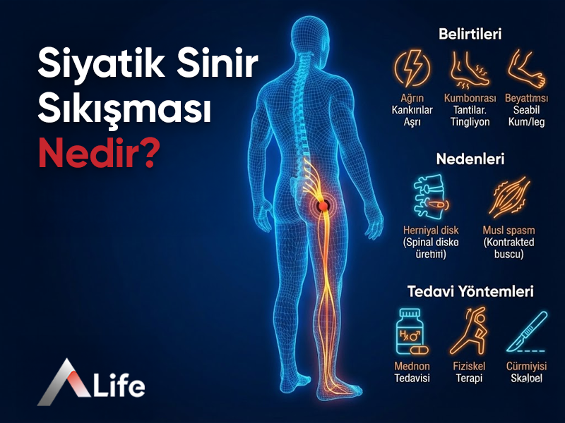 Siyatik Sinir Sıkışması Nedir? Belirtileri, Nedenleri