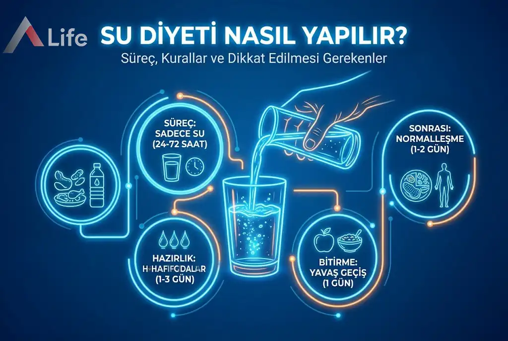 Su Diyeti Nasıl Yapılır? - A Life Ankara Hastaneleri Tedavi Rehberi
