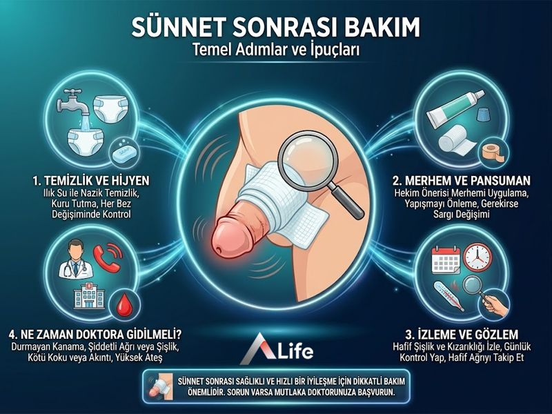 Sünnet Sonrası Bakım