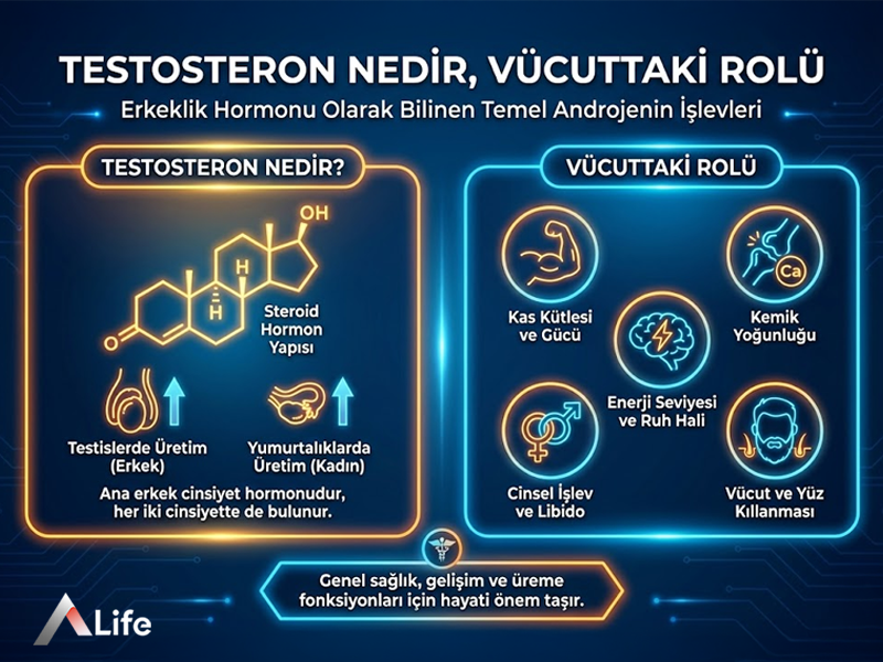 Testosteron Nedir, Vücuttaki Rolü