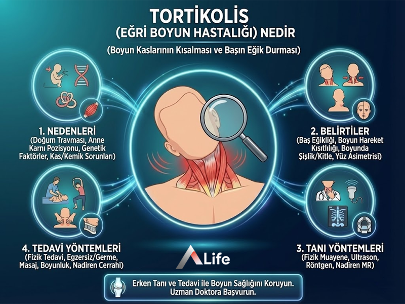 Tortikolis (Eğri Boyun Hastalığı) Nedir?