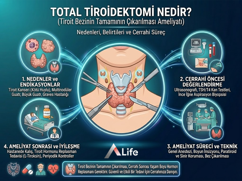 Total Tiroidektomi Nedir?
