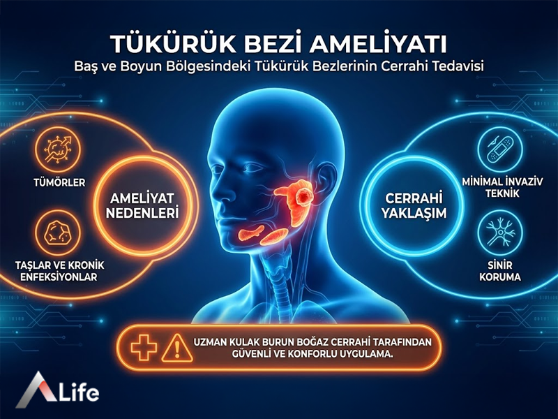 Tükürük Bezi Ameliyatı