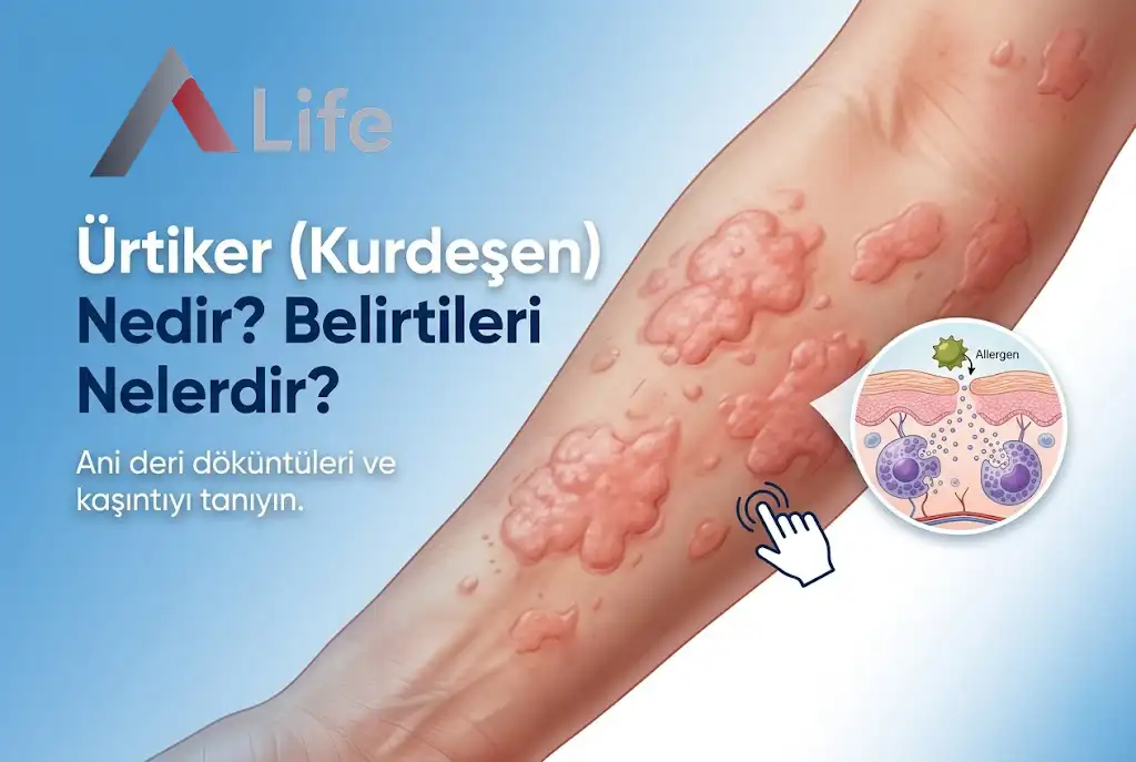 Ürtiker (Kurdeşen) Nedir? Belirtileri Nelerdir?