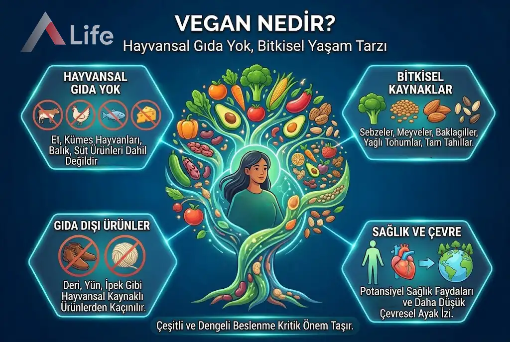 Vegan Nedir? Vegan Beslenme ve Sağlık Üzerine Etkileri