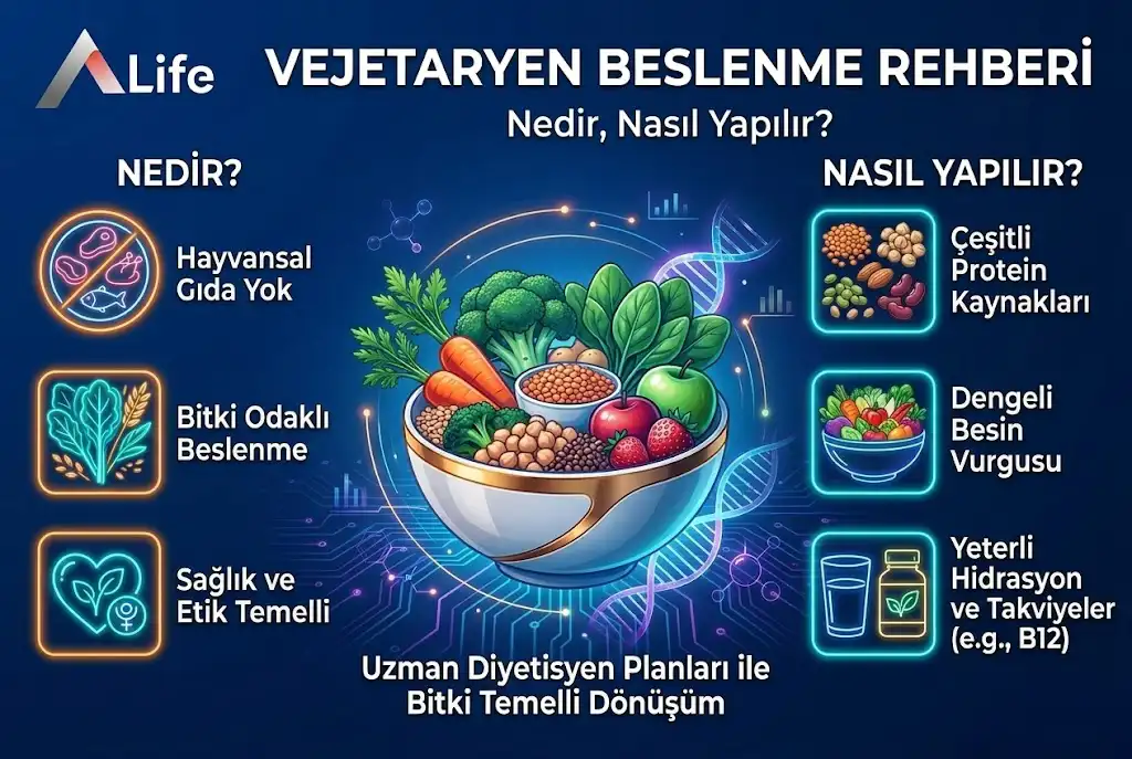 Vejetaryen Beslenme Rehberi: Nedir, Nasıl Yapılır?