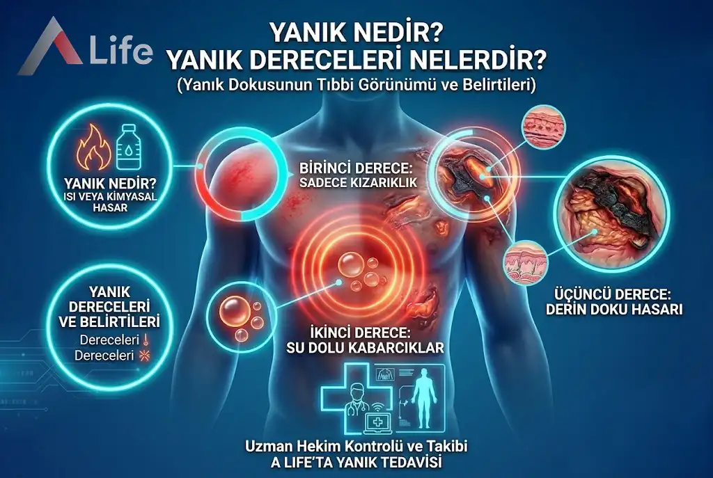 Yanık Nedir? Yanık Dereceleri Nelerdir?