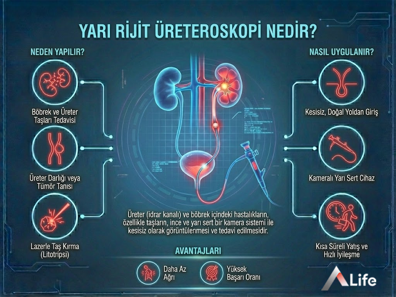 Yarı Rijit Üreteroskopi