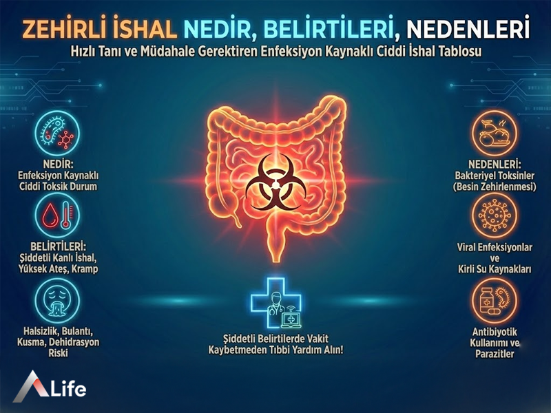 Zehirli İshal Nedir, Belirtileri, Nedenleri